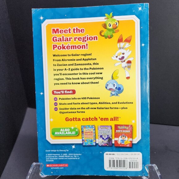 Pokemon: Handbook To The Galar Region by Scholastic - Paperback - Picture 2 of 4